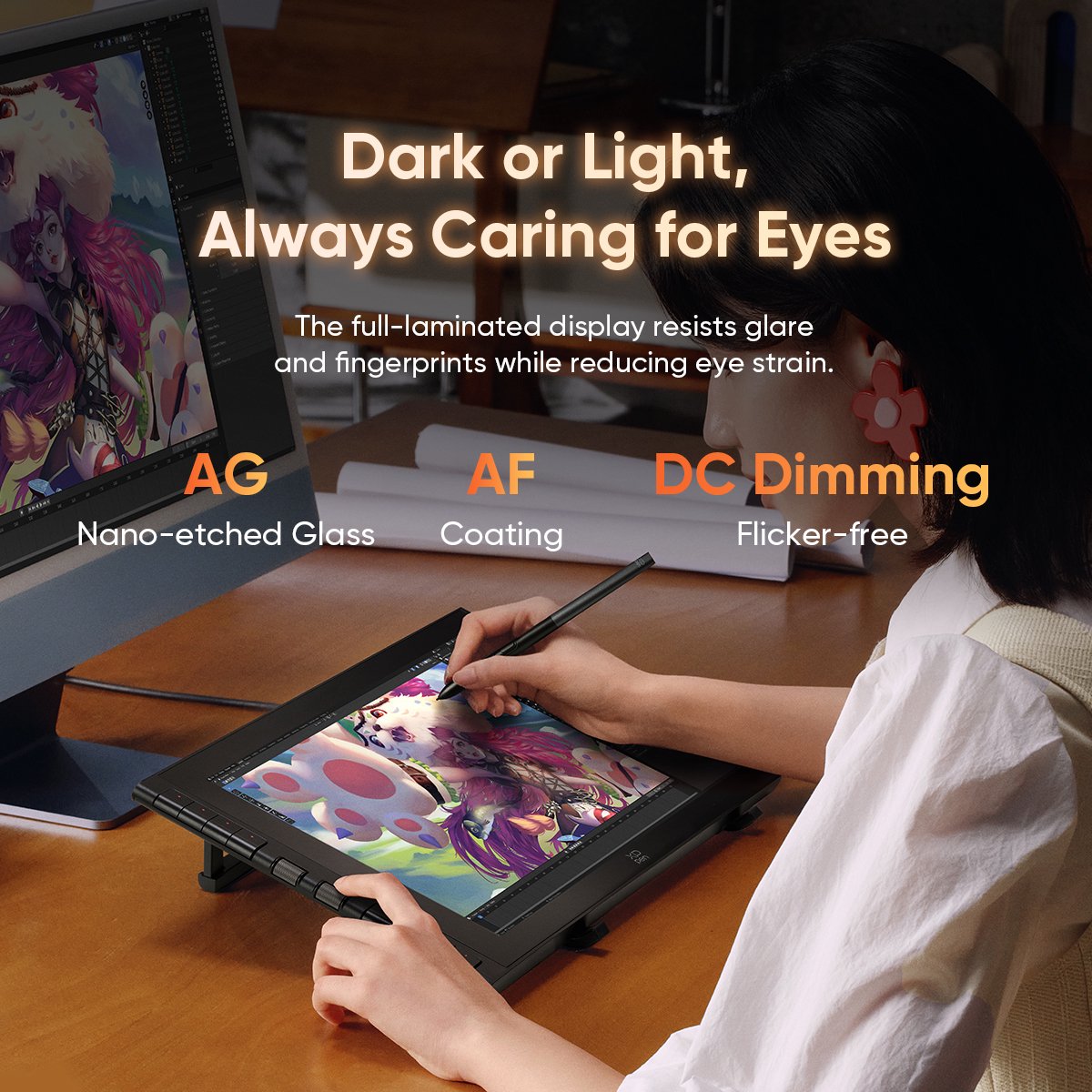 Xppen artist 16 3rd grafisch tablet 8 orig - XPPen Artist 16 3Rd Grafisch Tablet Met 15.4" Tekenscherm (zwart)
