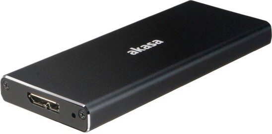Akasa ak enu3m2 bk behuizing voor op 3 orig - Akasa Ak-Enu3M2-Bk Behuizing Voor USB-A 5Gbps Schijfbehuizing (zwart)
