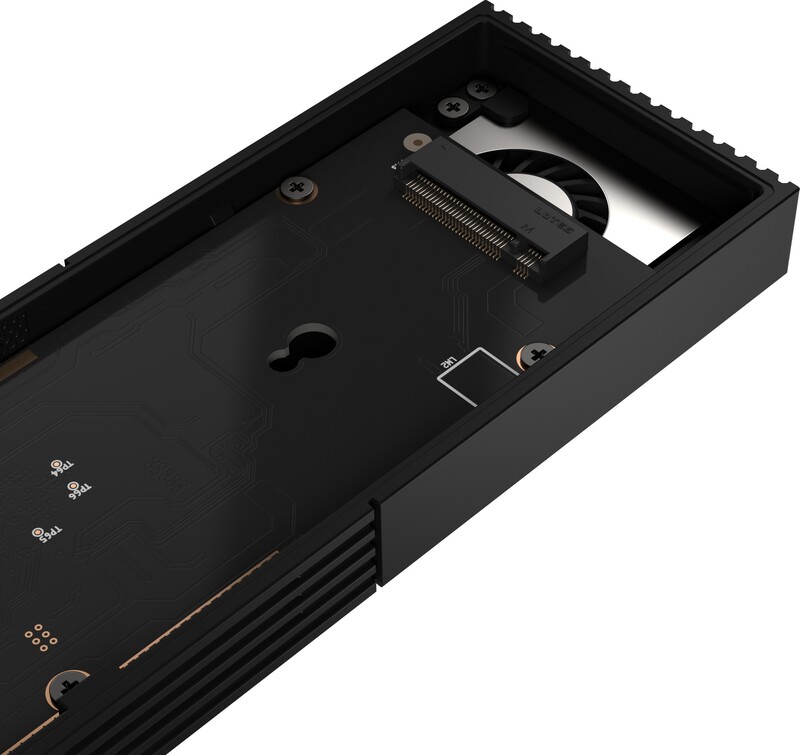 Asus proart pa40su sdd behuizing ex 6 orig - ASUS ProArt PA40SU SDD behuizing USB4 40Gbps Schijfbehuizing (zwart)