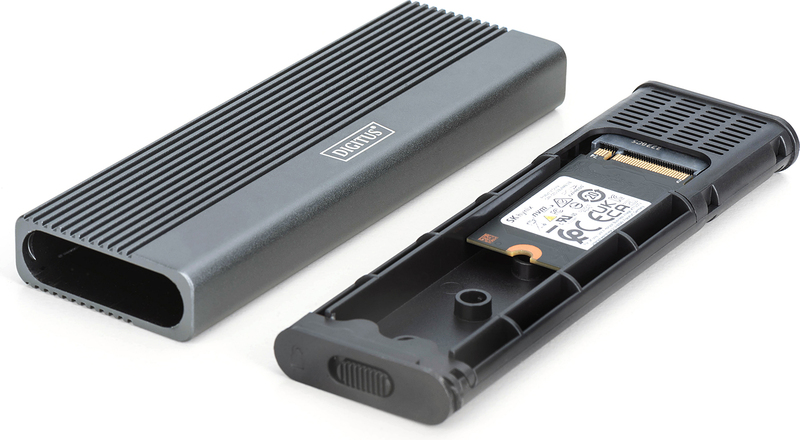 Digitus da 71156 behuizing voor opslag 6 orig - Digitus DA-71156 USB-C 10Gbps Schijfbehuizing (zwart)