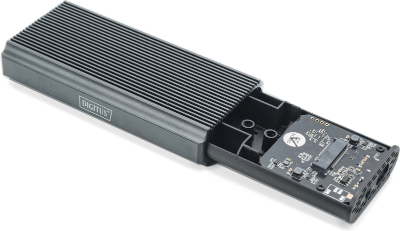 Digitus da 71158 behuizing voor opslag 2 orig - Digitus DA-71158 USB-C 40Gbps Schijfbehuizing (grijs)