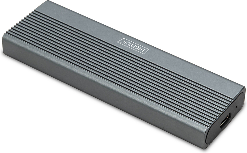 Digitus usb 3 1 type c behuizing 2 orig - Digitus USB 3.1 Type-C Behuizing M.2 SATA USB-C 6Gbps Schijfbehuizing