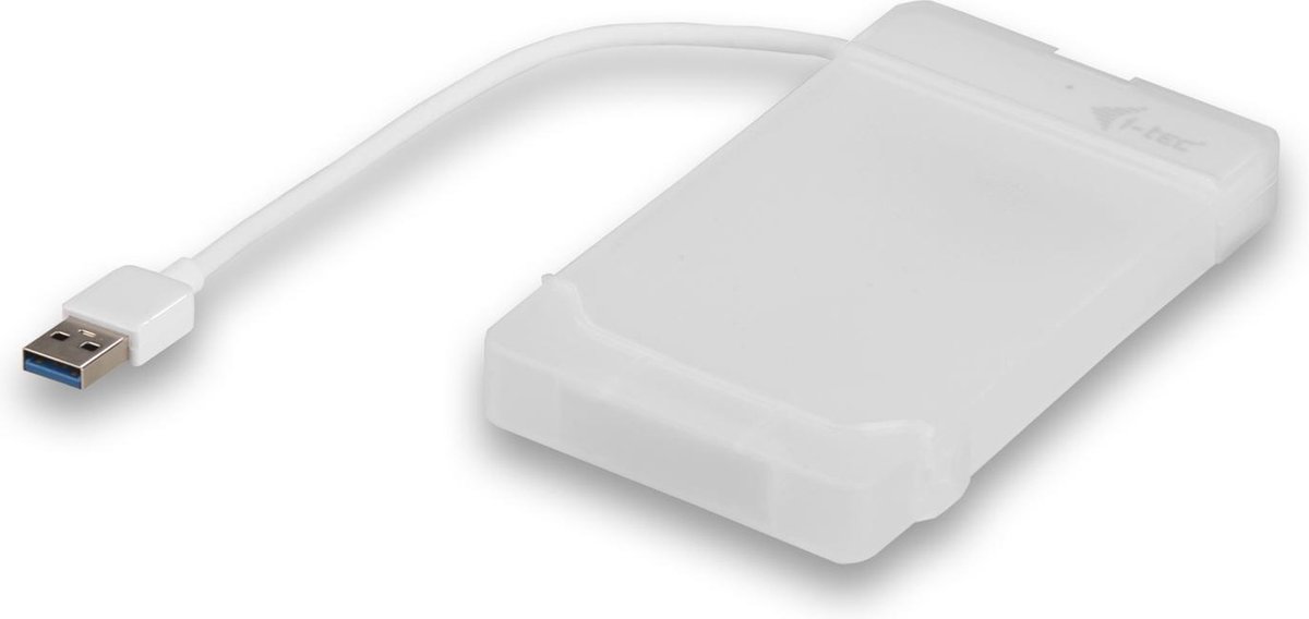 I tec mysafe usb 3 0 easy externe 5 orig - i-tec MySafe USB 3.0 Easy externe USB-A 5Gbps Schijfbehuizing (wit)