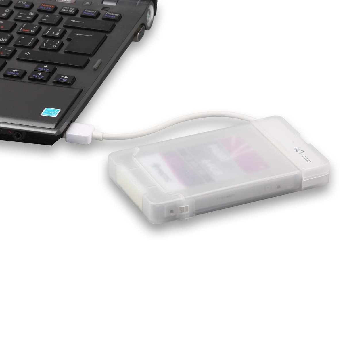 I tec mysafe usb 3 0 easy externe 7 orig - i-tec MySafe USB 3.0 Easy externe USB-A 5Gbps Schijfbehuizing (wit)