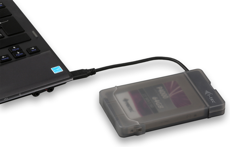 I tec mysafe usb 3 0 easy externe 9559839 5 orig - i-tec MySafe USB 3.0 Easy externe USB-A 5Gbps Schijfbehuizing (zwart)