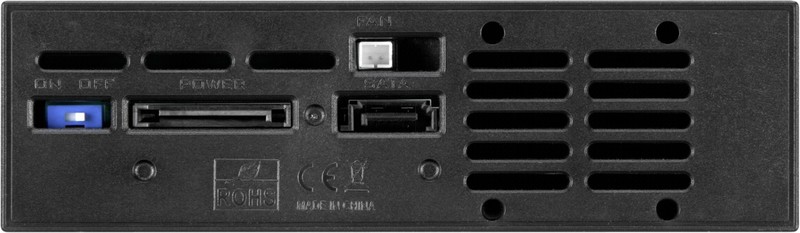 Icy box ib 129ssk b wisselframe 2 orig - ICY BOX IB-129SSK-B Wisselframe (zwart)