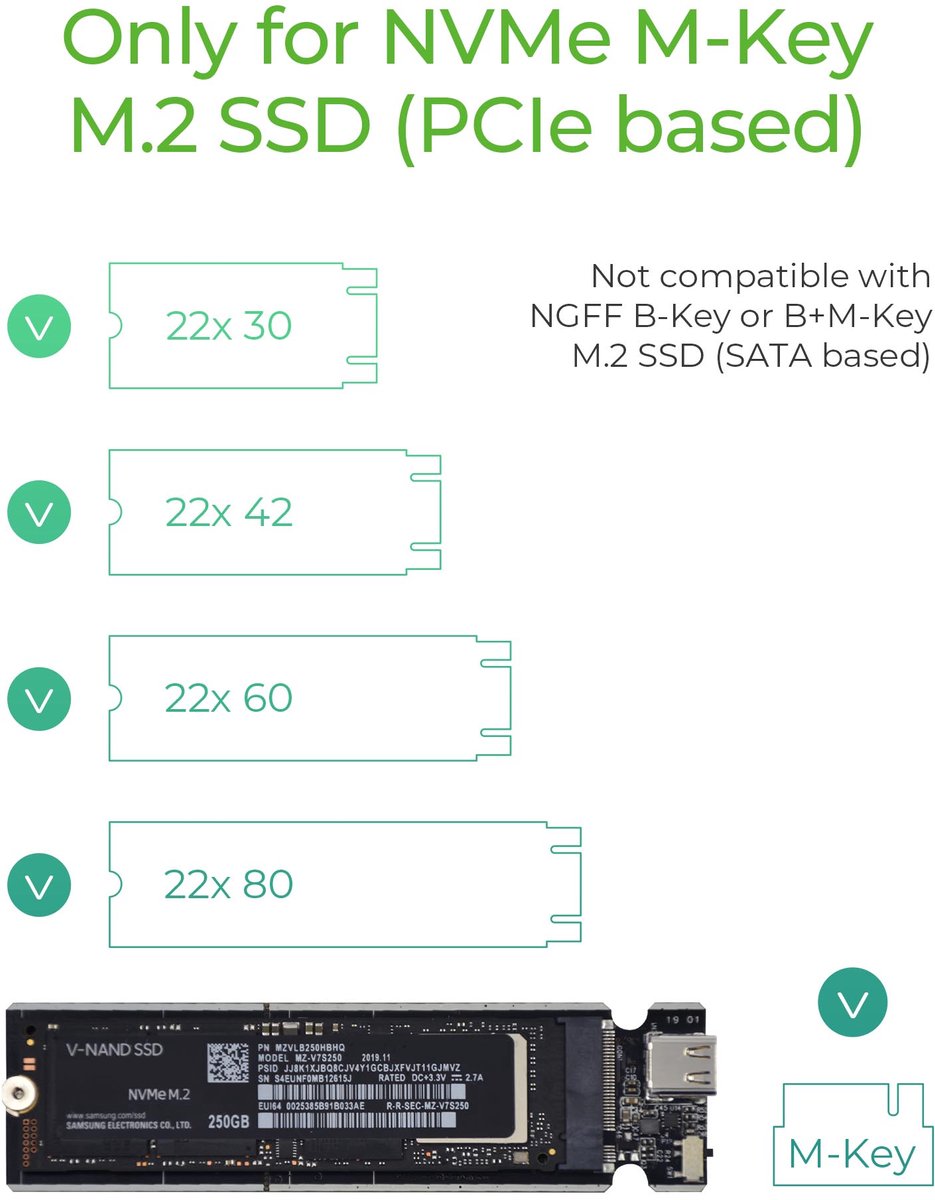 Icy box ib 1817m c31 externe behuizing 5 orig - ICY BOX IB-1817M-C31 externe USB-C 10Gbps Schijfbehuizing (zwart)