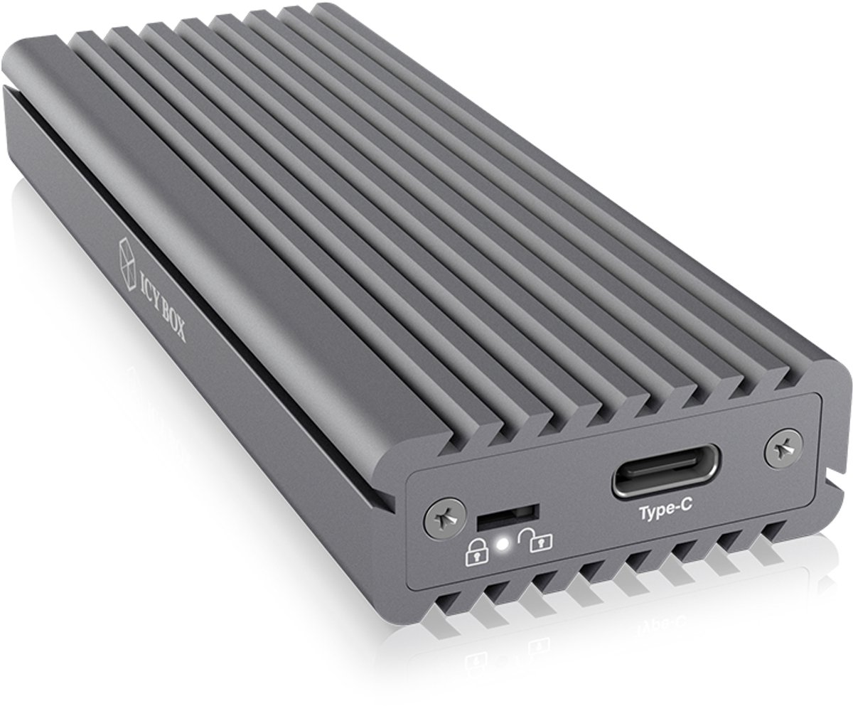 Icy box ib 1817m c31 externe behuizing 6 orig - ICY BOX IB-1817M-C31 externe USB-C 10Gbps Schijfbehuizing (zwart)