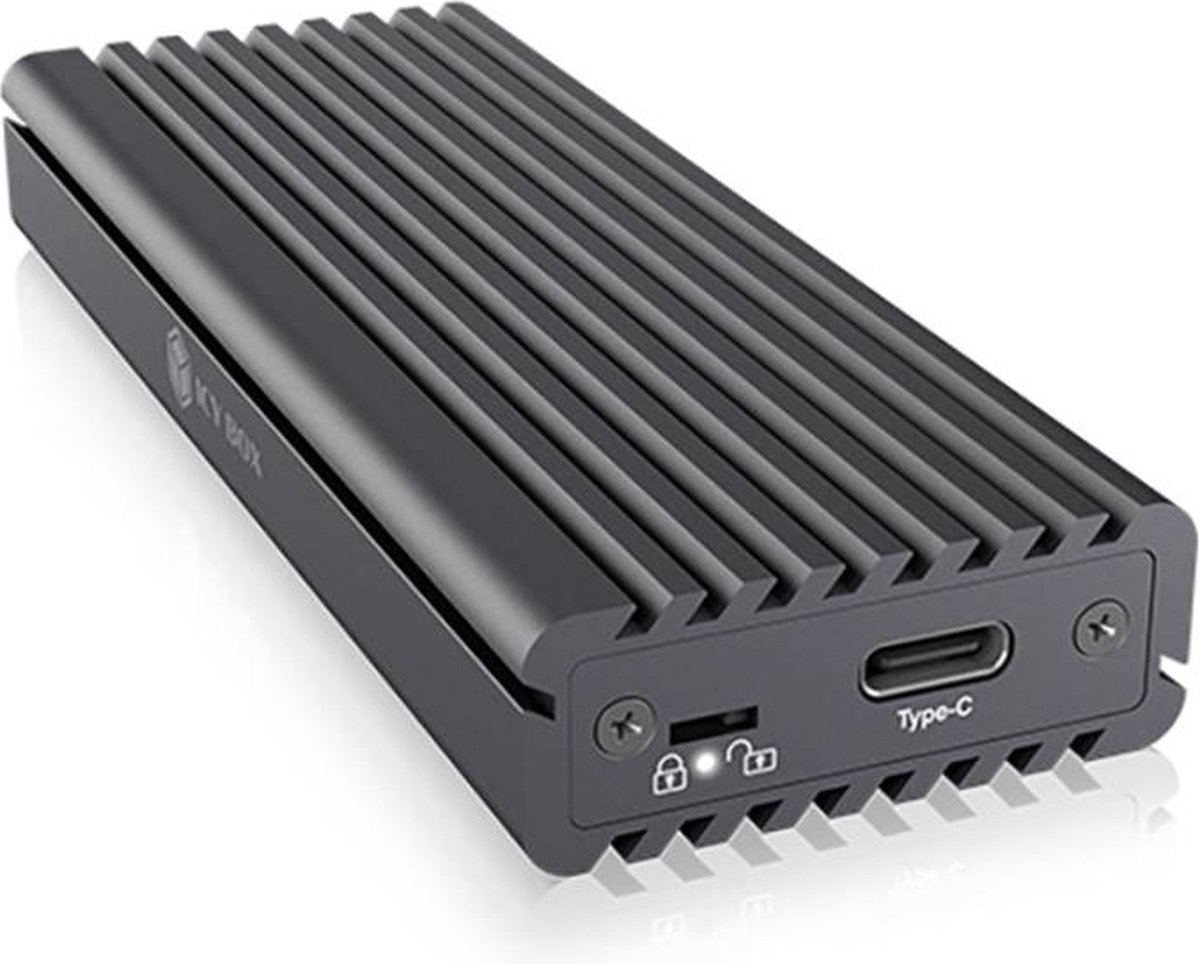 Icy box ib 1817mc c31 externe behuizin 10 orig - ICY BOX IB-1817MC-C31 externe USB-C 10Gbps Schijfbehuizing (zwart)