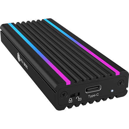 Icy box ib 1824ml c31 externe behuizin 11 orig - ICY BOX IB-1824ML-C31 externe USB-C 10Gbps Schijfbehuizing (zwart)