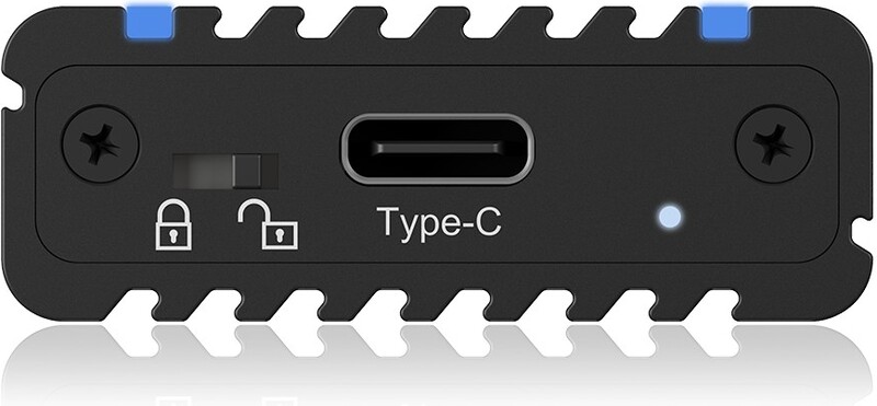 Icy box ib 1824ml c31 externe behuizin 4 orig - ICY BOX IB-1824ML-C31 externe USB-C 10Gbps Schijfbehuizing (zwart)