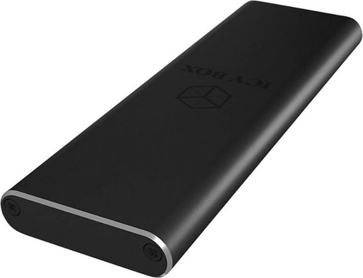 Icy box ib 183m2 externe behuizing voo 2 orig - ICY BOX IB-183M2 Externe behuizing USB-A 5Gbps Schijfbehuizing (zwart)