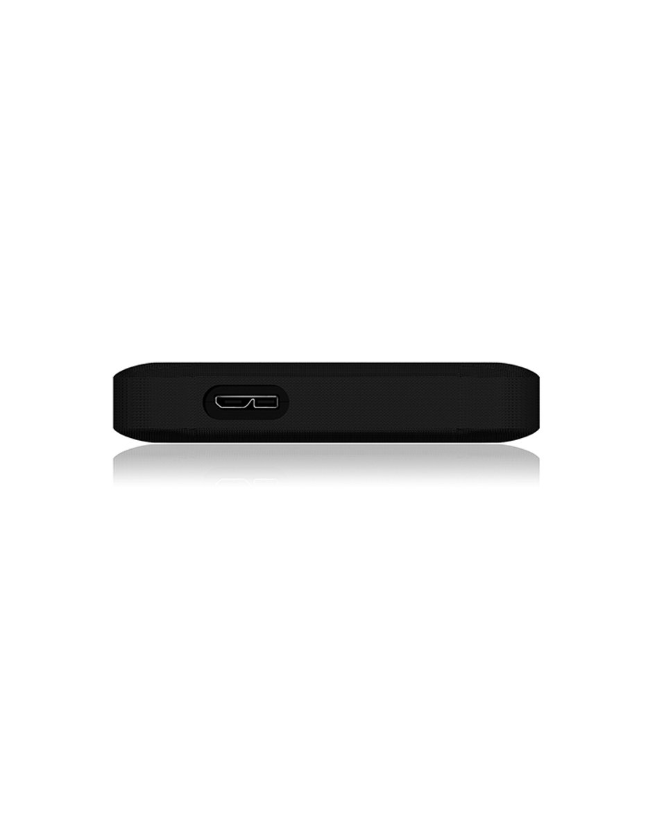 Icy box ib 233u3 b externe behuizing 2 orig - ICY BOX IB-233U3-B externe USB-A 5Gbps Schijfbehuizing (zwart)