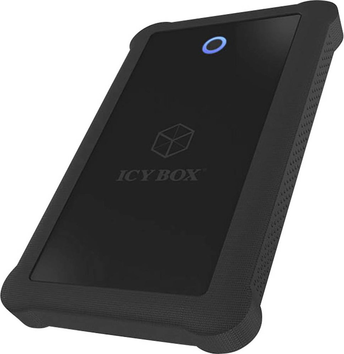 Icy box ib 233u3 b externe behuizing 5 orig - ICY BOX IB-233U3-B externe USB-A 5Gbps Schijfbehuizing (zwart)