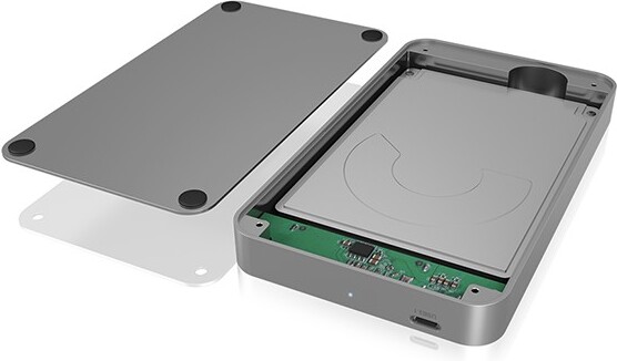 Icy box ib 247 c31 externe behuizing 5 orig - ICY BOX IB-247-C31 externe USB-C 10Gbps Schijfbehuizing (grijs)