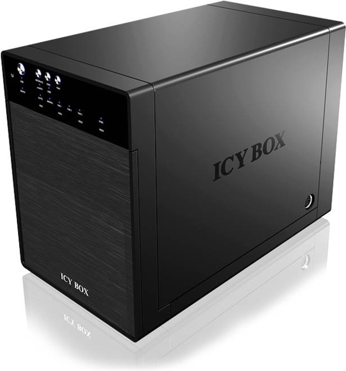 Icy box ib 3640su3 externe behuizing 8 orig - ICY BOX IB-3640SU3 externe USB-A 5Gbps Schijfbehuizing (zwart)