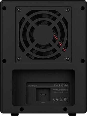 Icy box ib 3740 c31 externe behuizing 5 orig - ICY BOX IB-3740-C31 externe behuizing USB-C 10Gbps Schijfbehuizing
