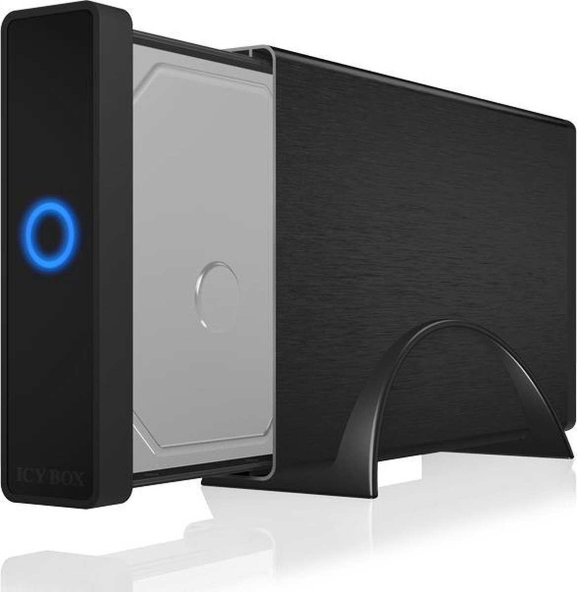 Icy box ib 377u3 externe behuizing 6 orig - ICY BOX IB-377U3 externe behuizing USB-A 5Gbps Schijfbehuizing (zwart)