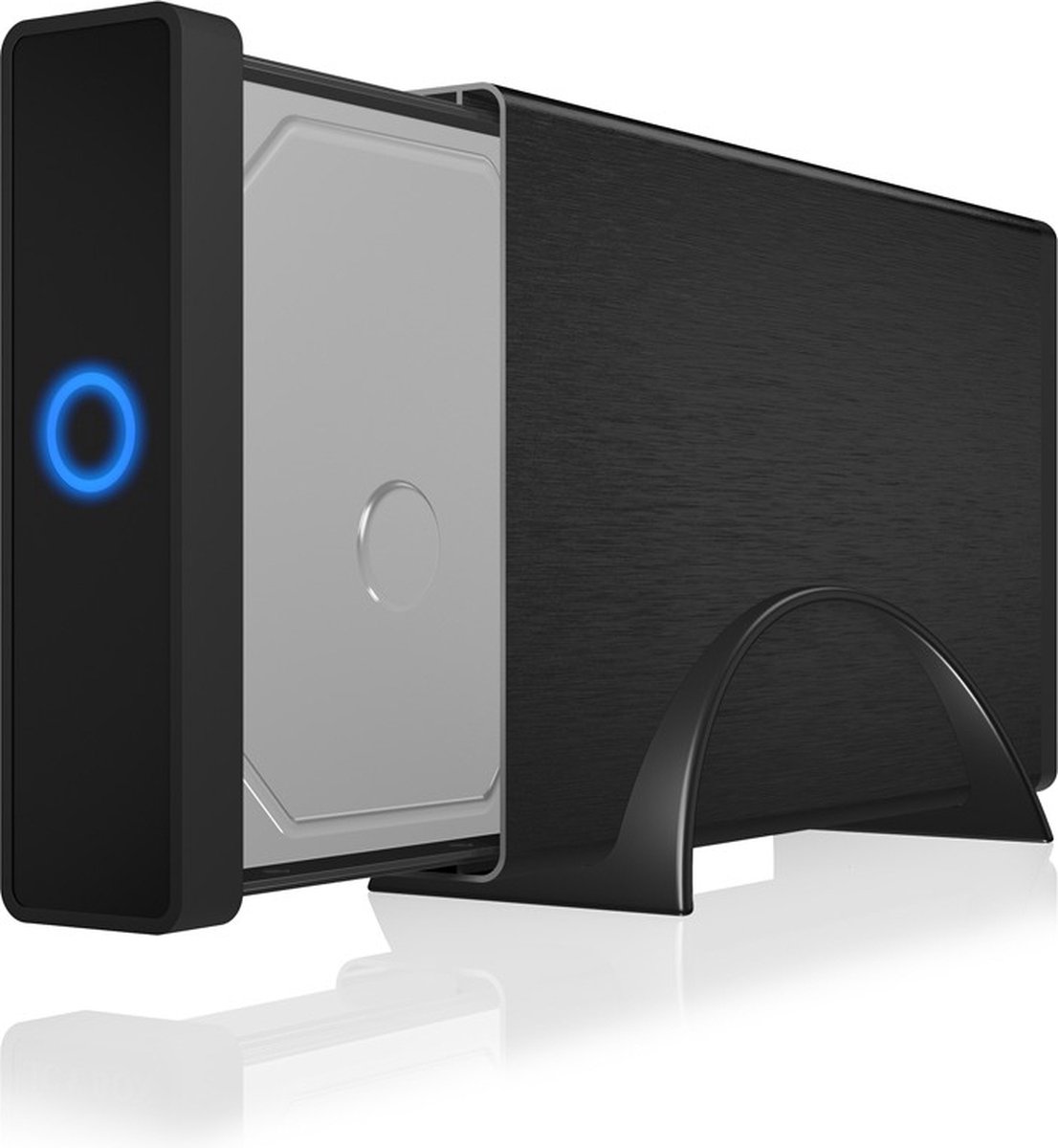 Icy box ib 377u3 externe behuizing 7 orig - ICY BOX IB-377U3 externe behuizing USB-A 5Gbps Schijfbehuizing (zwart)