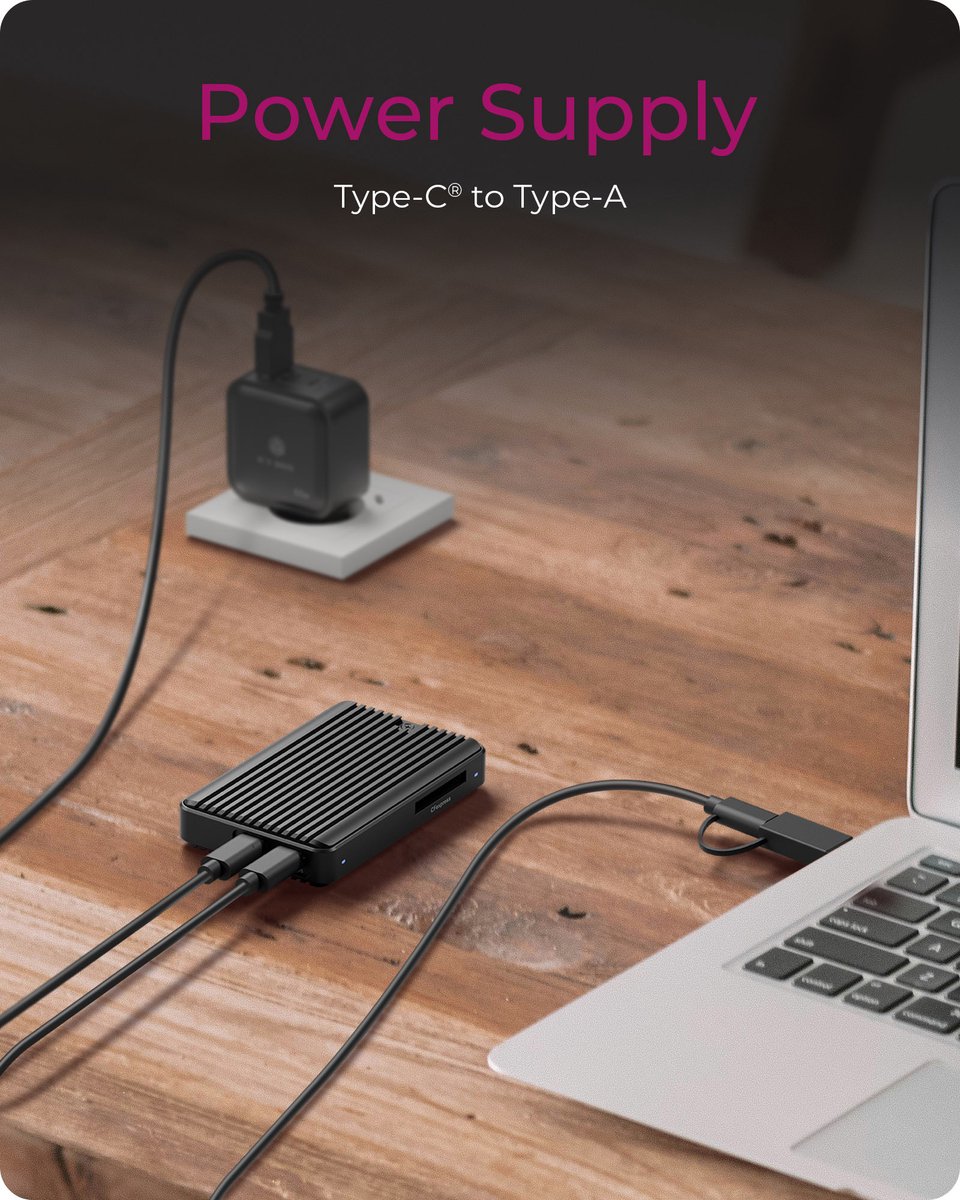 Icy box ib cr601m c31 externe behuizin 5 orig - ICY BOX IB-CR601M-C31 externe USB-C 10Gbps Schijfbehuizing (zwart)
