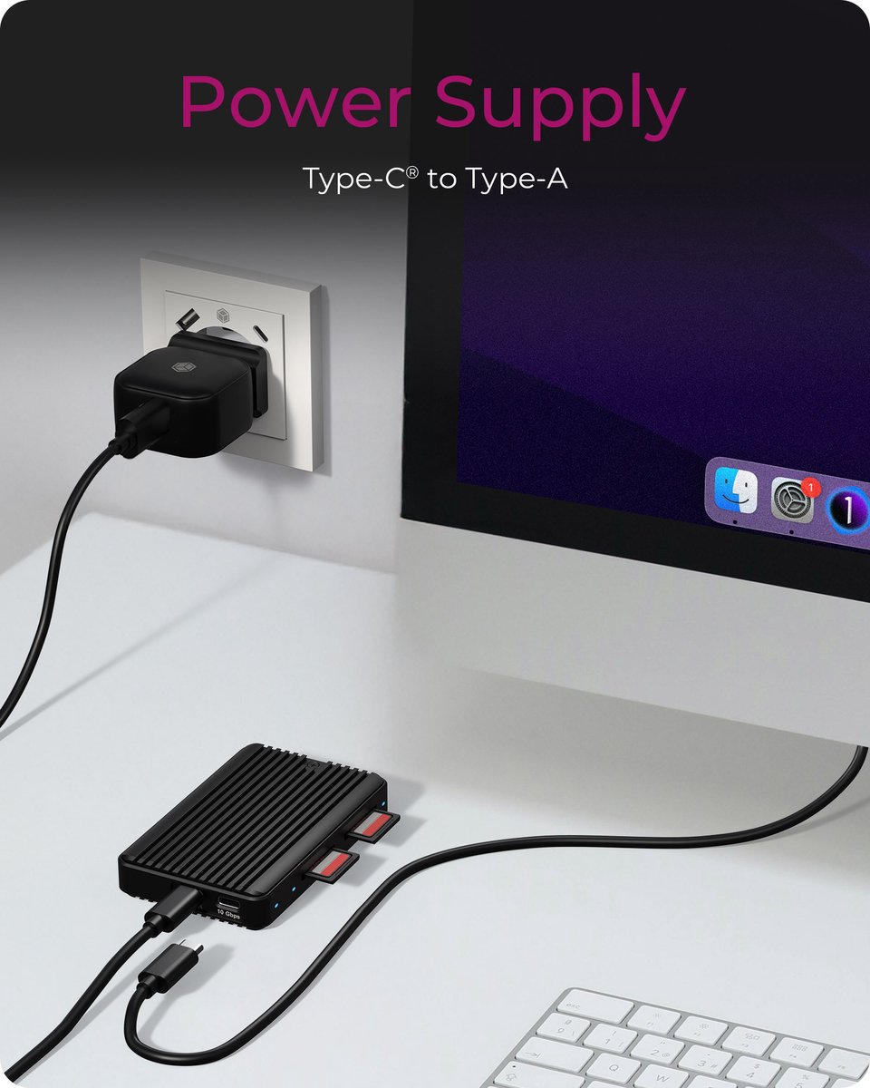 Icy box ib cr602m c31 externe behuizin 5 orig - ICY BOX IB-CR602M-C31 externe USB-C 10Gbps Schijfbehuizing (zwart)