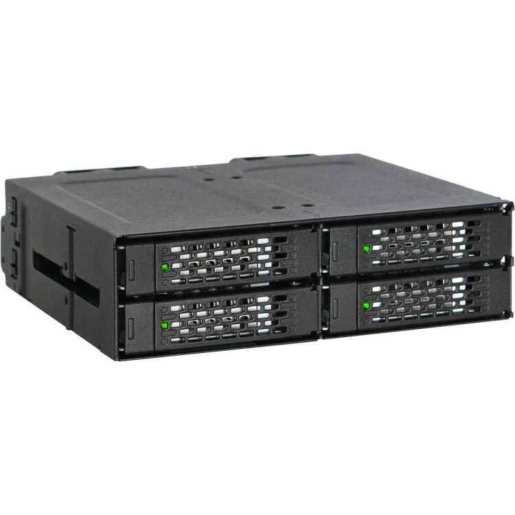 Icy dock tougharmor mb699vp b v3 wissel 11 orig - Icy Dock ToughArmor MB699VP-B V3 Wisselframe (zwart)