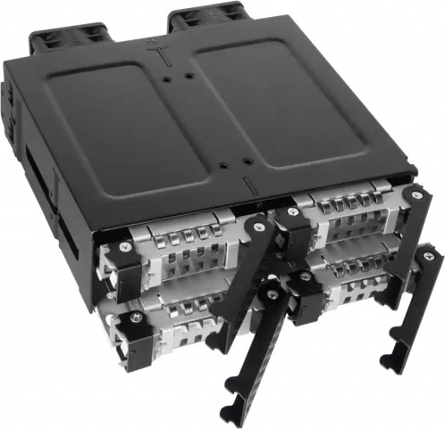 Icy dock tougharmor mb699vp b v3 wissel 5 orig - Icy Dock ToughArmor MB699VP-B V3 Wisselframe (zwart)
