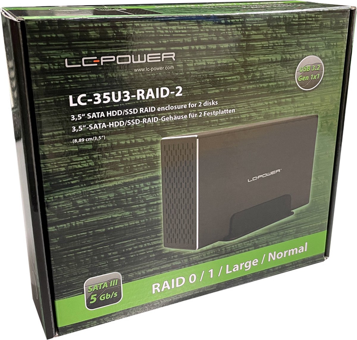 Lc power lc 35u3 raid 2 externe behuizi 4 orig