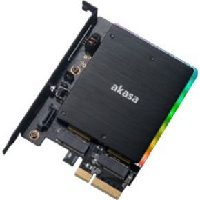 Akasa m 2 pci e sata led