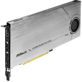 Asrock hyper quad m 2 6 orig - ASRock 90-MCA0G0-00UANZ M.2-adapterkaart