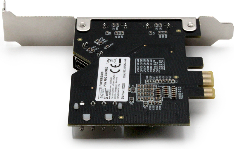 Assmann digitus ds 30203 2 firewire ka 3 orig - Assmann DS-30203-2 FireWire-kaart