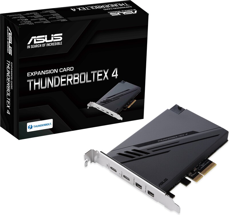 Asus thunderboltex 4 interfacekaart 6 orig - ASUS Thunderboltex 4 Interfacekaart/-Adapter Intern Mini USB-kaart