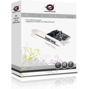 Conceptronic csata600exi pci express sata c 5 orig - Conceptronic CSATA600EXI 4-poorts Opslagcontroller