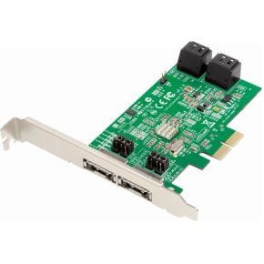 Dawicontrol dc 624e raid raid controller d 2 orig - Dawicontrol DC-624e RAID Blister 4-poorts Opslagcontroller