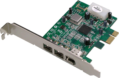 Dawicontrol dc fw800 firewire pci adapter 2 orig - Dawicontrol DC-FW800PCIe Blister FireWire-kaart