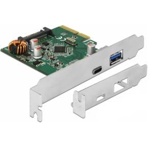 Delock 1x usb c 1x usb a