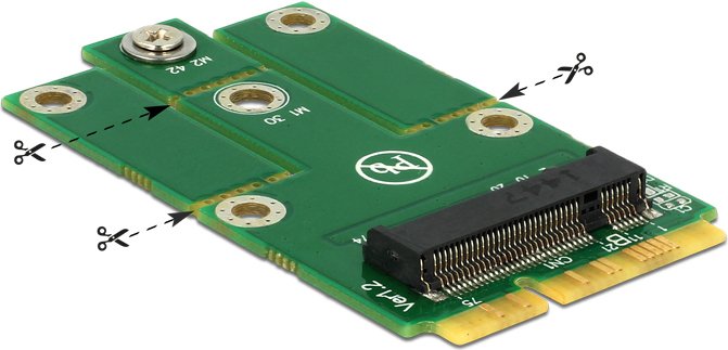 Delock 62654 interfacekaart adapter m