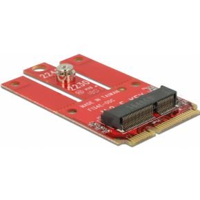 Delock 63909 adapter mini m 2 key