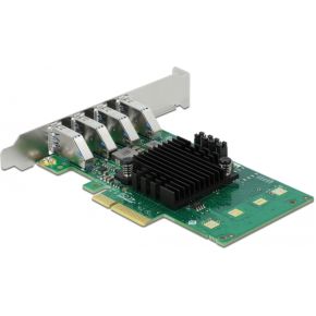 Delock 89048 pci express x4 kaart naa 2 orig - DeLock 89048 4-poorts USB-kaart