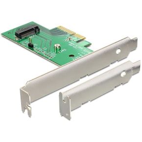 Delock 89370 pci express x4 kaart 1 2 orig - DeLock 89370 M.2-adapterkaart
