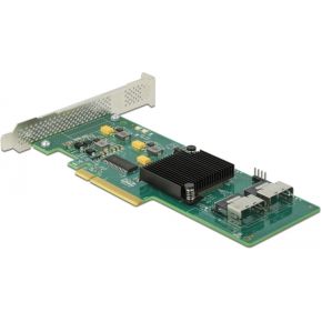Delock 90061 interfacekaart adapter s 2 orig - Delock 8 Port SATA PCI Express X8 Card With 8-poorts Opslagcontroller