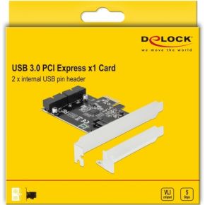Delock 90387 pci express x1 kaart naa 4 orig - DeLock 90387 USB-kaart