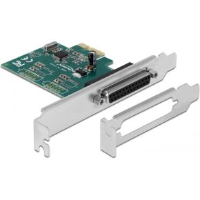 Delock pci express card to 1 x 2 orig - Delock PCI Express Card To 1 X Parallel Ieee1284 Parallelle kaart