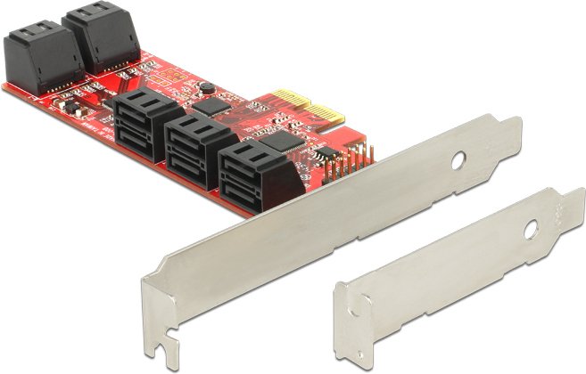Delock pci express x2 card 10 x