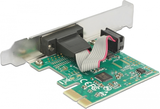 Delock seriele rs232 pci express kaar 9568270 2 orig - DeLOCK Seriële Rs232 PCI-Express Kaart Met 1 9-Pins Seriële kaart