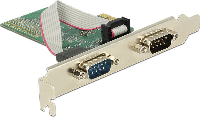 Delock seriele rs232 pci express kaar