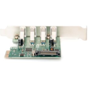 Digitus ds 30221 1 4 port usb 4 orig - Digitus Ds-30221-1 Netwerkkaart Adapter USB 5000 4-poorts USB-kaart