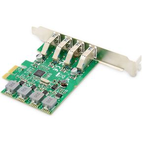 Digitus ds 30226 interfacekaart adapte 2 orig - Digitus Ds-30226 4 Poorten PCI Express Kaart USB, 4-poorts USB-kaart