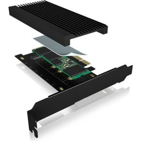 Icy box ib pci208 hs m 2 kaart 3 orig - ICY BOX Ib-Pci208-Hs Interfacekaart/-Adapter Intern M.2-adapterkaart