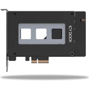 Icy box icy dock mb111vp b behuizing v 3 orig - ICY BOX MB111VP-B 1-poorts Opslagcontroller